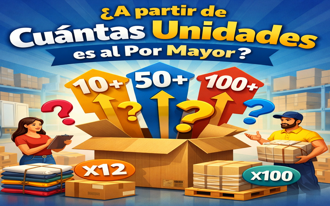 A partir de Cuántas Unidades es al Por Mayor