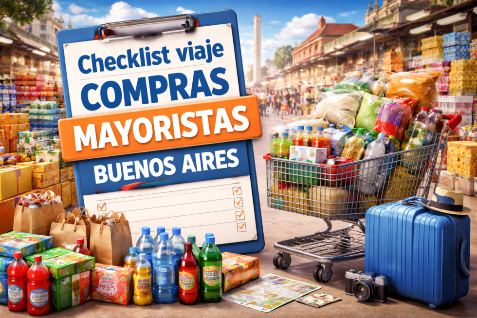 Checklist viaje Compras Mayoristas Buenos Aires