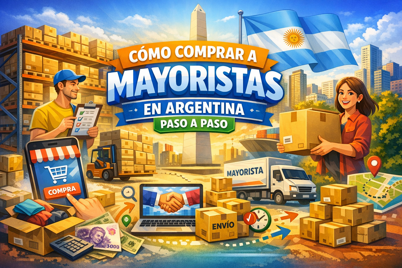 Cómo comprar a mayoristas en Argentina paso a paso