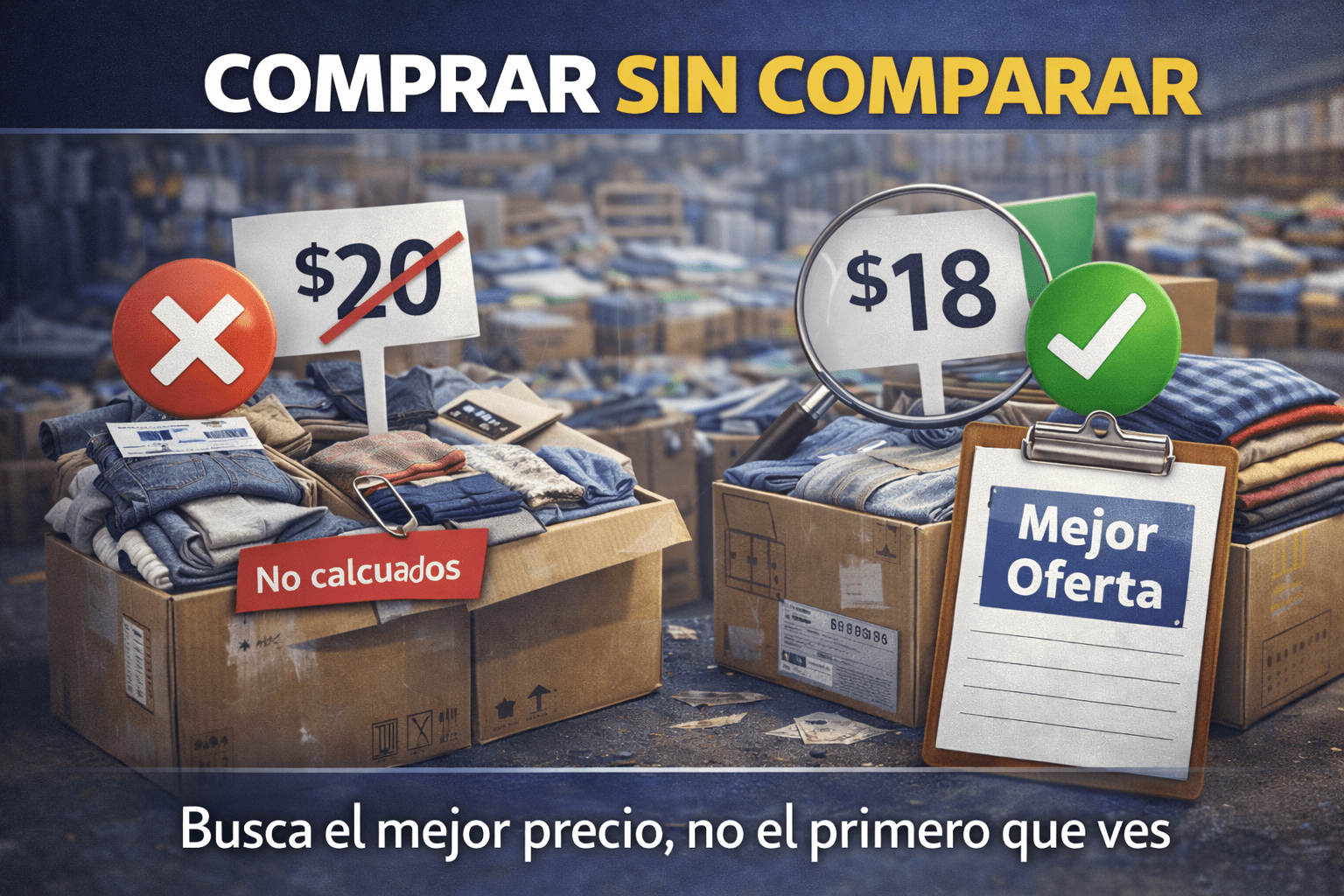 Comprar sin comparar Comprar sin comparar