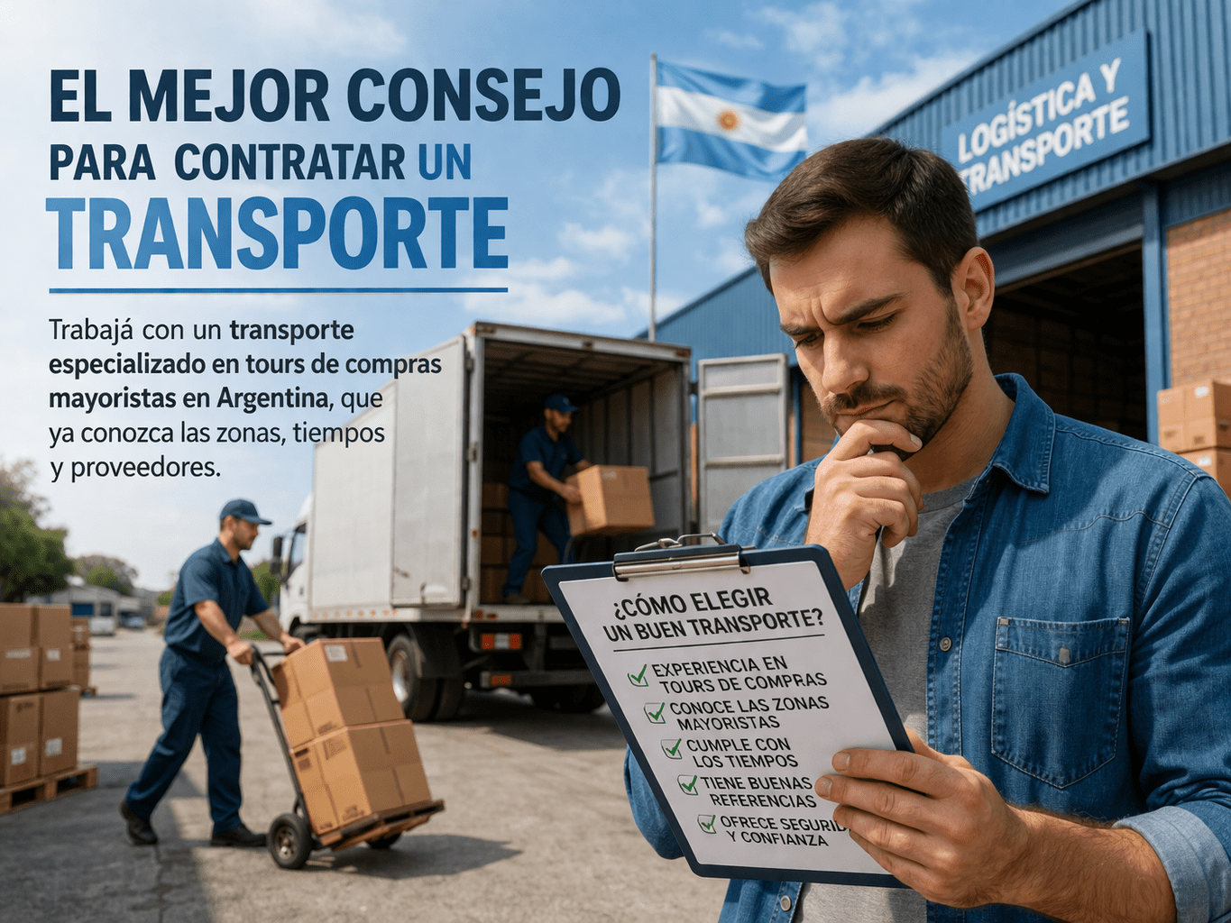 Cual es el mejor consejo para contratar un transporte