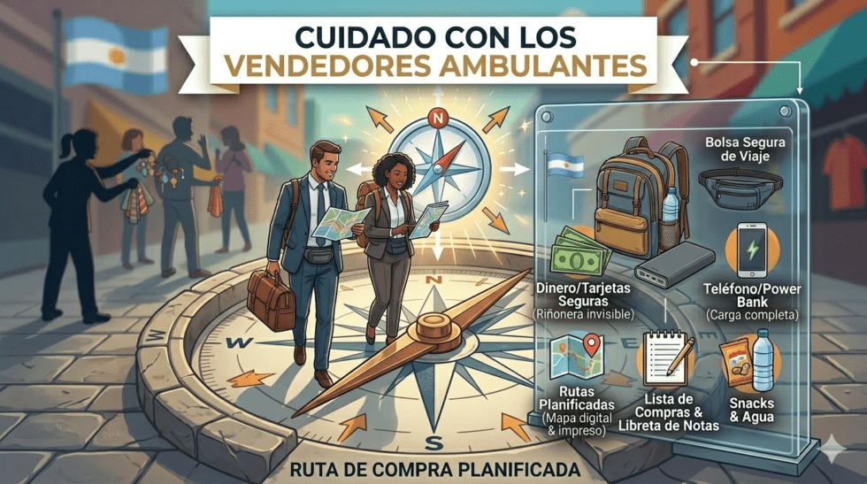 Cuidado con los vendedores Ambulantes