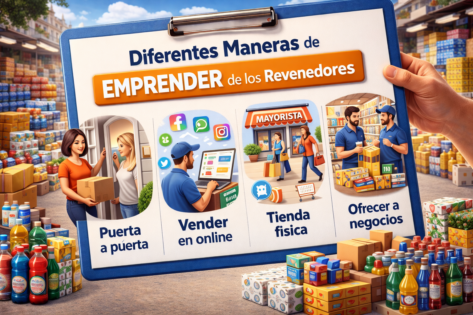 Diferentes Maneras de Emprender de los Revendedores