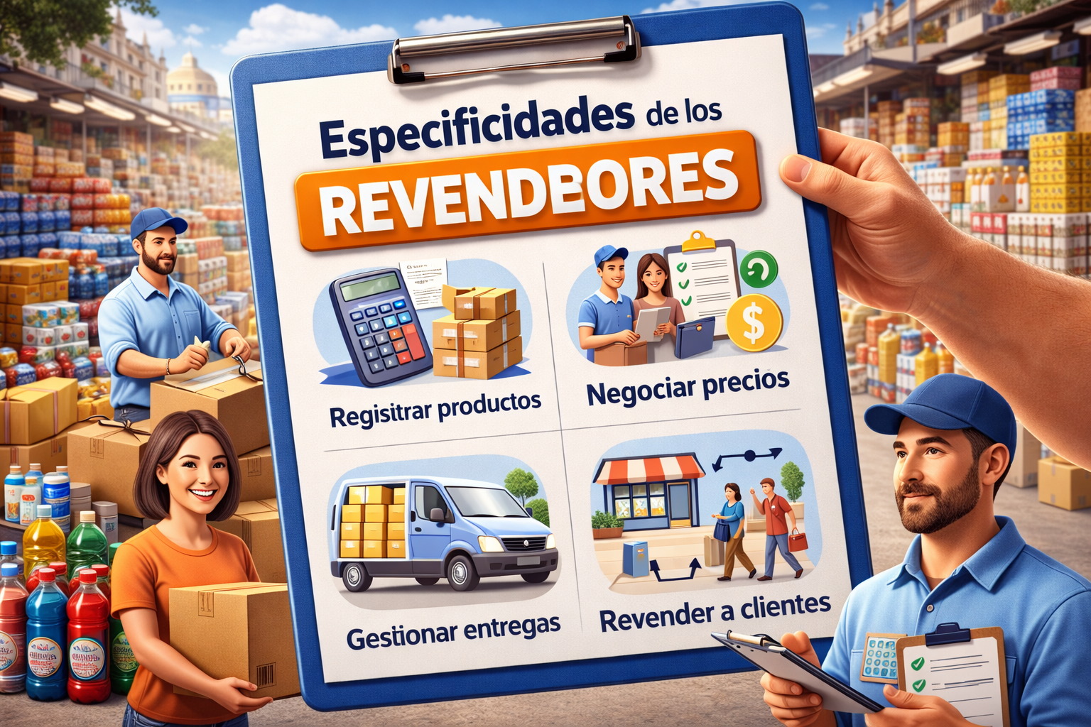 Especificidades de los Revendedores