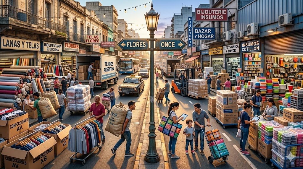 Mejores Barrios Mayoristas o de Compras de Buenos Aires los 20 Mejores