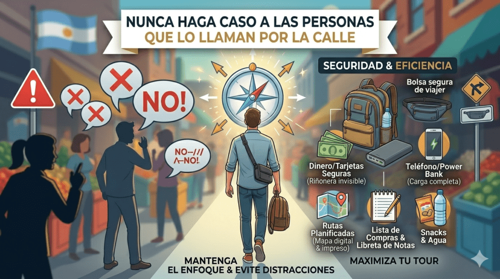 Nunca haga caso a las personas que lo llaman por la calle