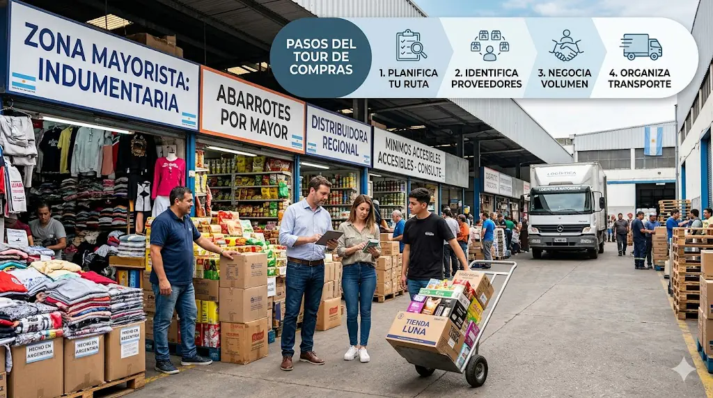 Cómo Hacer un Tour de Compras Mayoristas en Argentina: Guía Completa