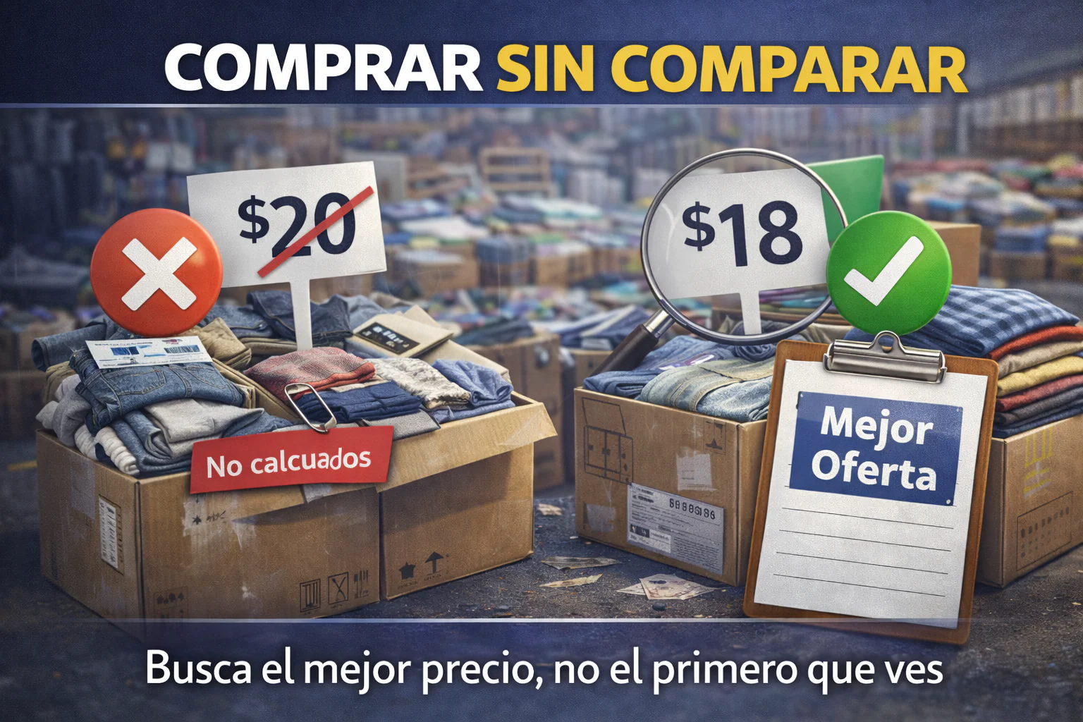 Comprar sin comparar
