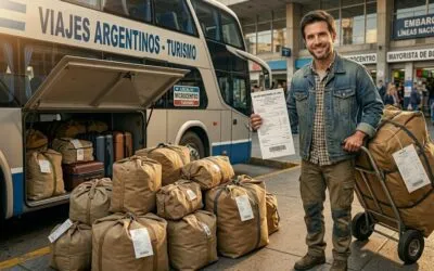 Comprobante del Bolso en el Viaje Mayorista