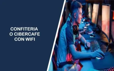 Confitería con Wifi o Cibercafé