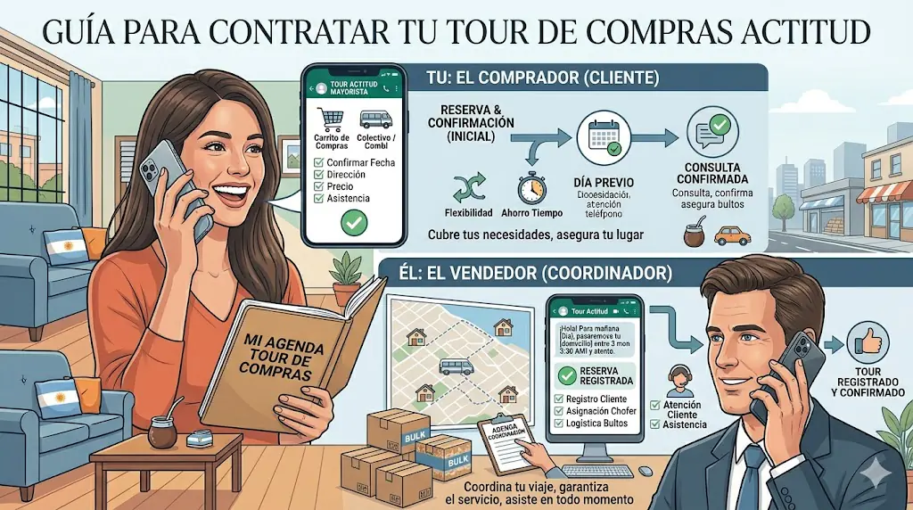 🚌​ Contratar un Tour de Compras ACTITUD