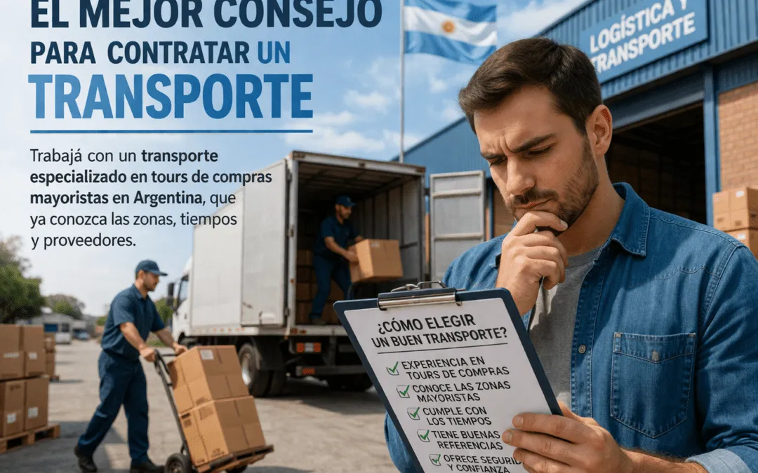 Cual es el mejor consejo para contratar un transporte
