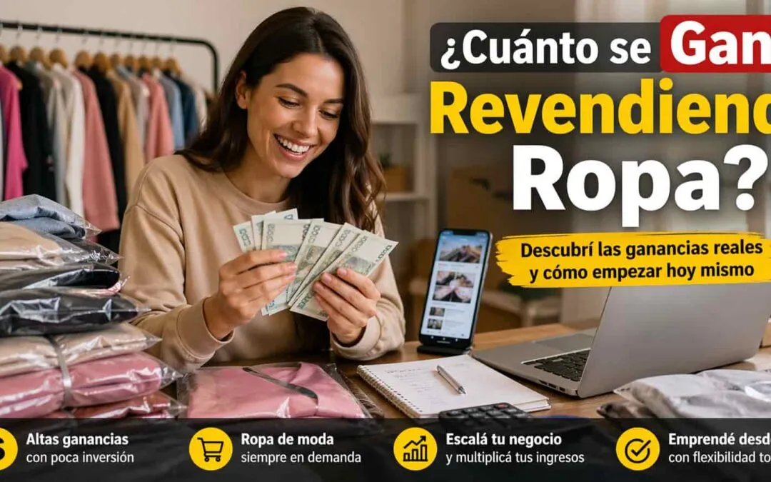💲​ Cuánto se Gana Revendiendo Ropa