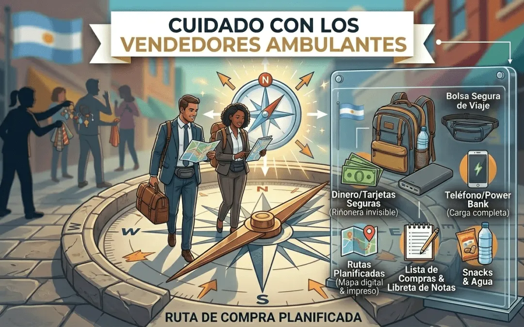 Cuidado con los vendedores Ambulantes