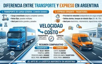 Diferencia entre Transporte y Expreso