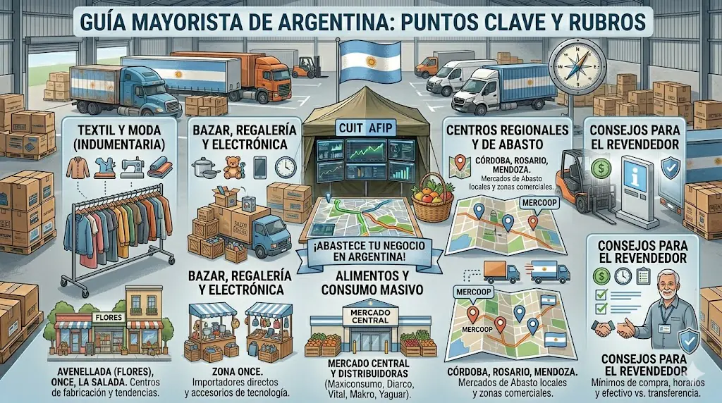 🛍️ Dónde Comprar al por Mayor en Argentina
