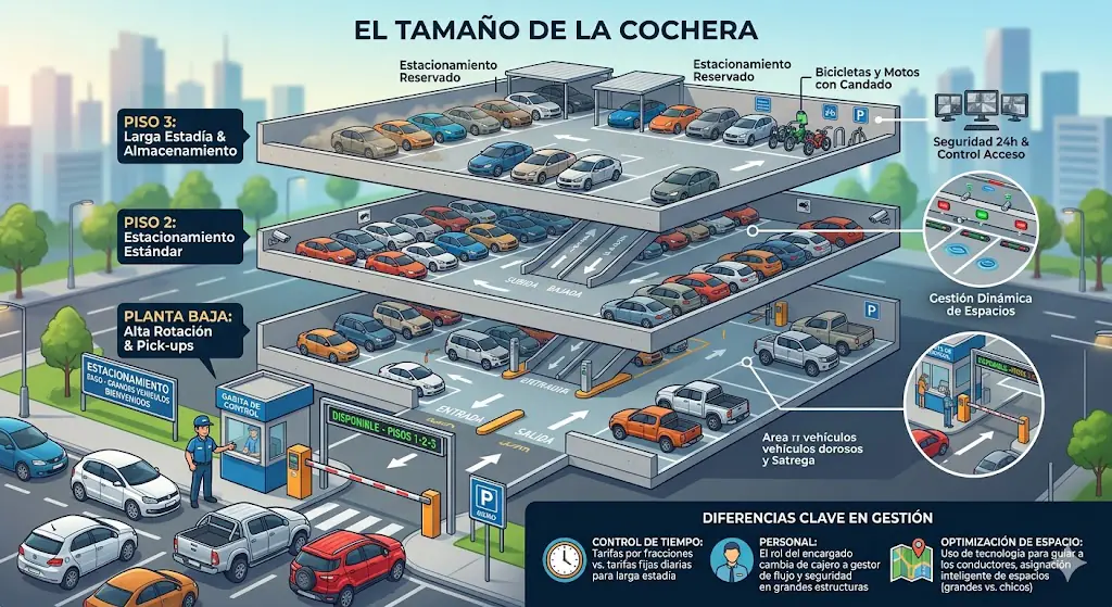 🚗 El Tamaño de la Cochera