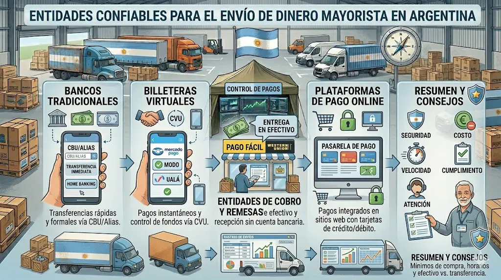 💸 Métodos de Pago en Argentina Envío y Recepción de Dinero