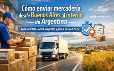 Cómo enviar mercadería desde Buenos Aires al interior de Argentina