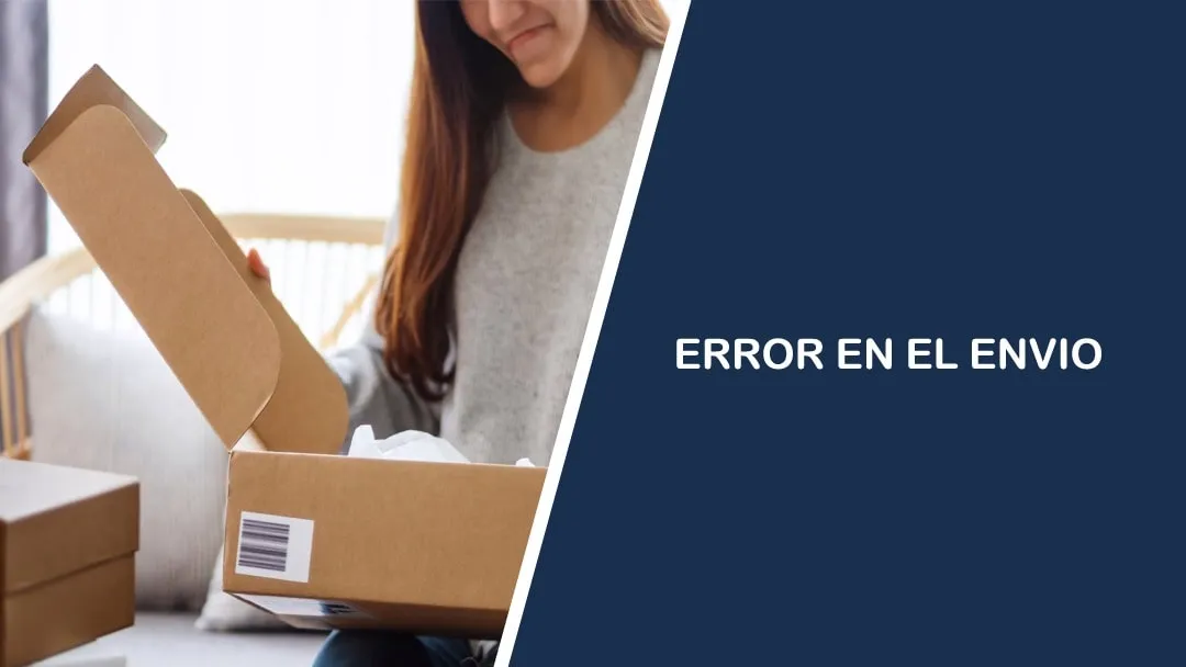 Error en la Cantidad de Mercadería Enviada