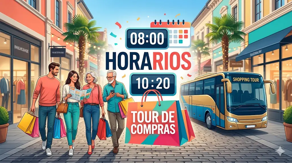 🚌​ Horarios del Tour de Compras