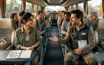 La Relación entre Organizadores y Pasajeros en un Tour de Compras