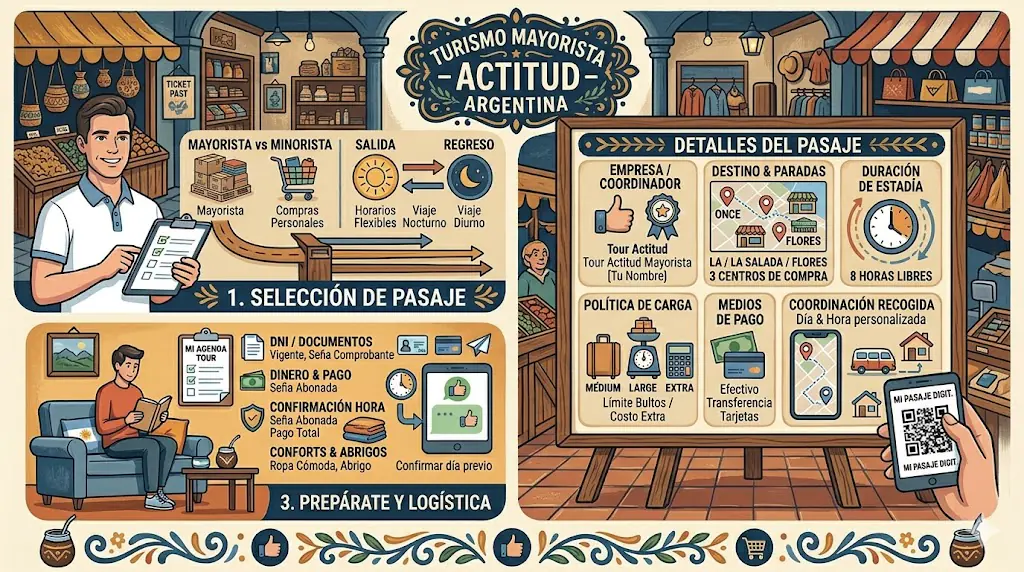 🚌​ Pasaje del Tour de Compras