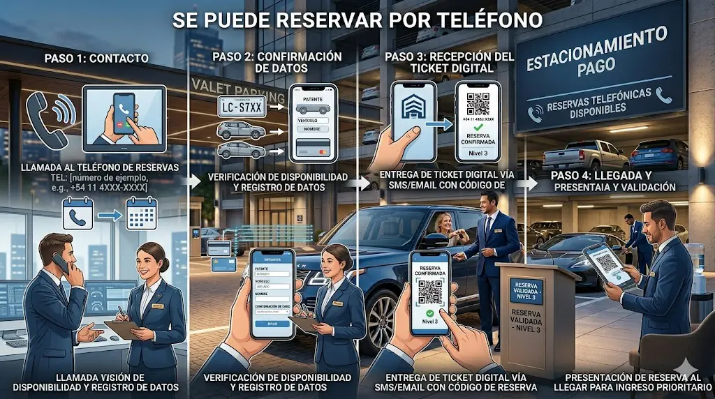 🚗 Se puede Reservar por Teléfono