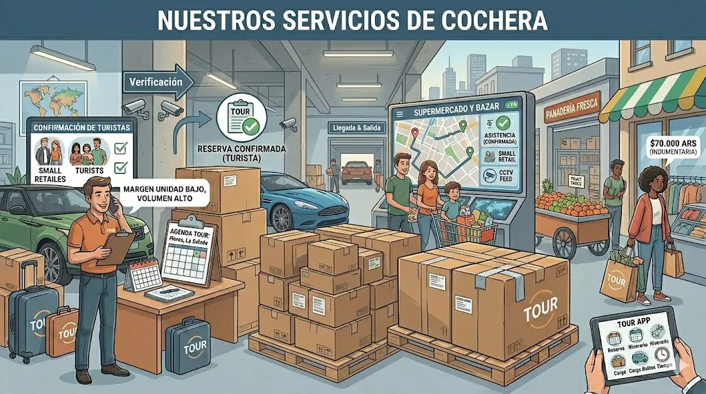 🚌​ Teléfono del Encargado del Tour de Compras